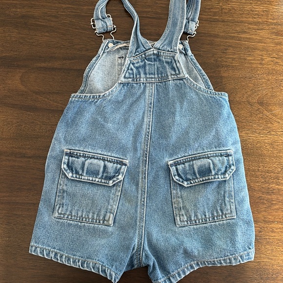 Little Boys Shorts Overalls - Picture 2 of 5